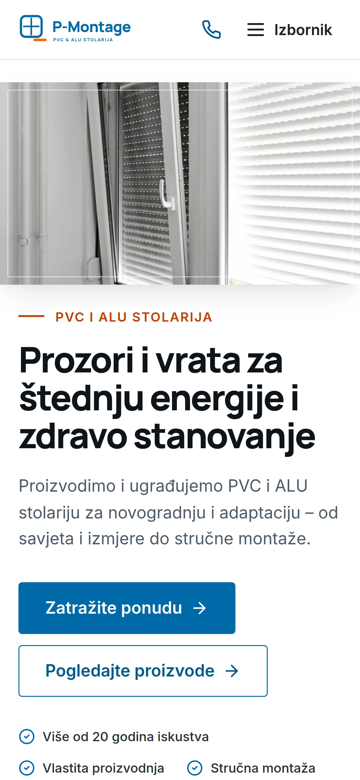 Dodatni prikaz projekta P-Montage