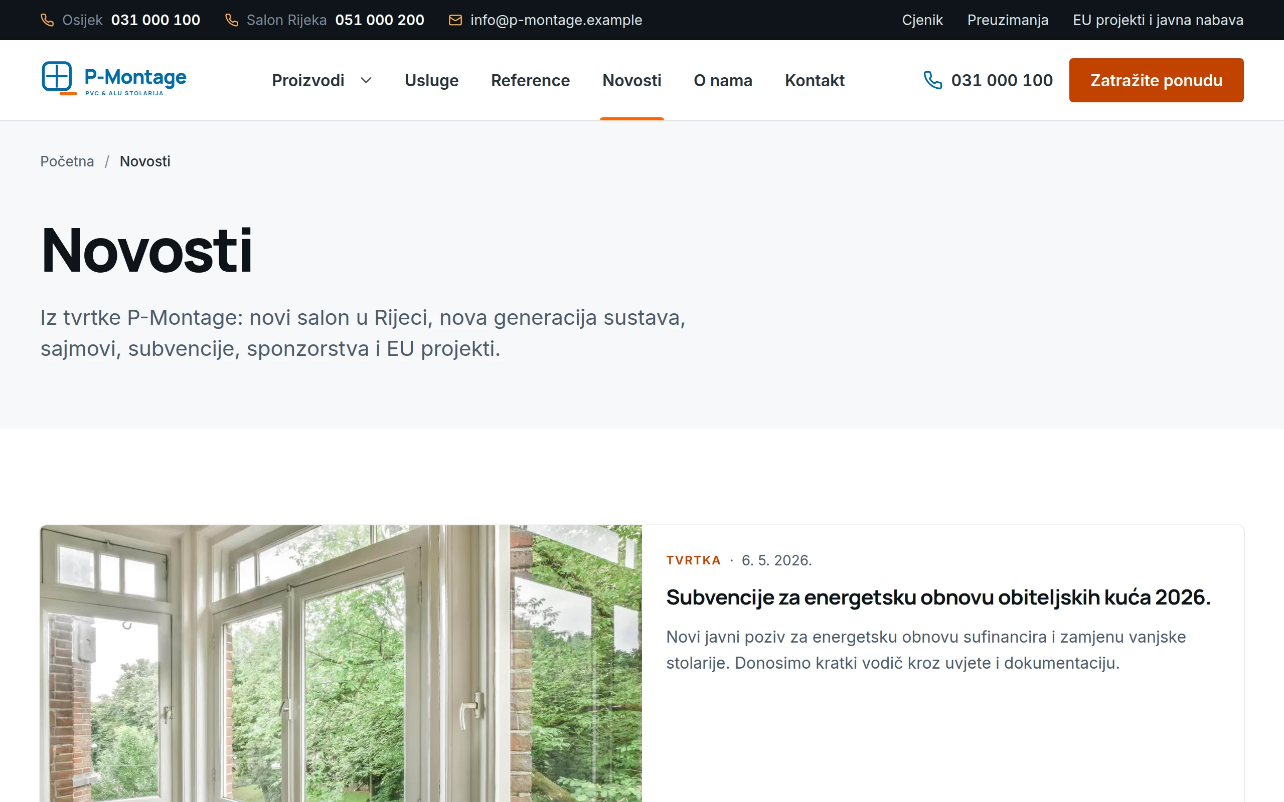 P-Montage — novosti